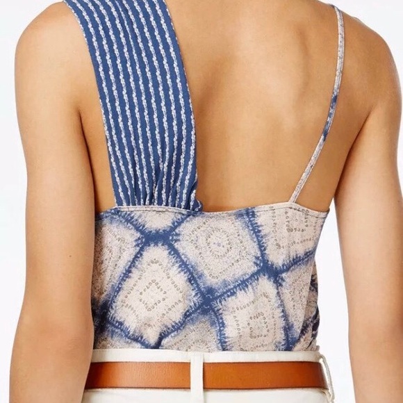 Free People Indigo Blue size M Top - Picture 2 of 5